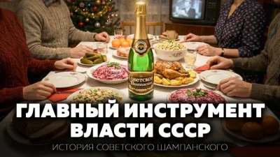 Советское шампанское стало массовым символом праздника и большим бизнесом СССР